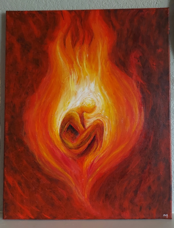 Inferno of the Self by artist Tara Gibb